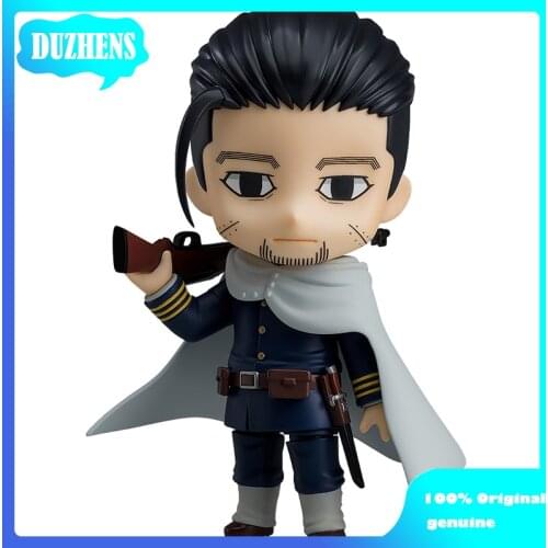 100% Original:Golden Kamuy Hyakunosuke Ogata Q version figma Action Figure Anime Figure Model Toys Figure Collection Doll Gift