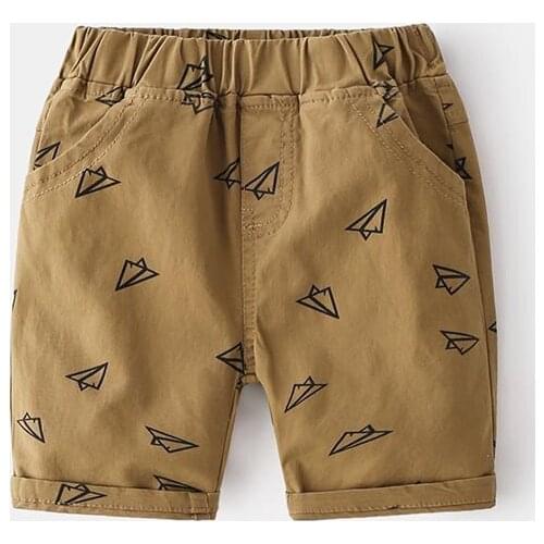 2021 Summer Kids Shorts for Baby Boy Cartoon Casual Cotton Comfortable Cute Childrens Pants Boys Clothes Beach Shorts 2-6 Years