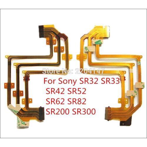 3PCS/FREE SHIPPING! LCD Flex Cable For SONY DCR-SR32E DCR-SR33E DCR-SR42E DCR-SR52E DCR-SR62E SR32 SR33 SR82 SR200 SR300 Camera