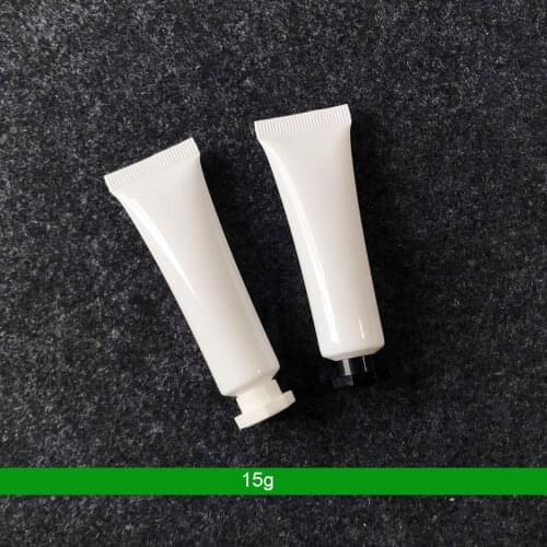 300pcs 15g 15ml Plastic Soft Tube Empty Cosmetic Packaging Eyeshadow Eyeliner Eye Serum Cream Tubes Sample Medicine Containers