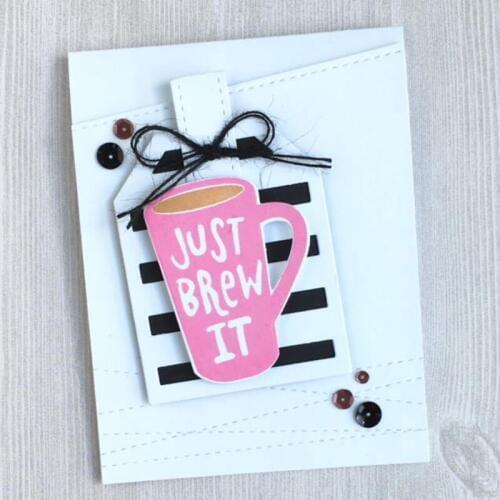 4pcs/Set Hang Ups Metal Cutting Dies Stencil for DIY Scrapbooking Photo Album Embossing Paper Cards Decorative Crafts Die Cuts