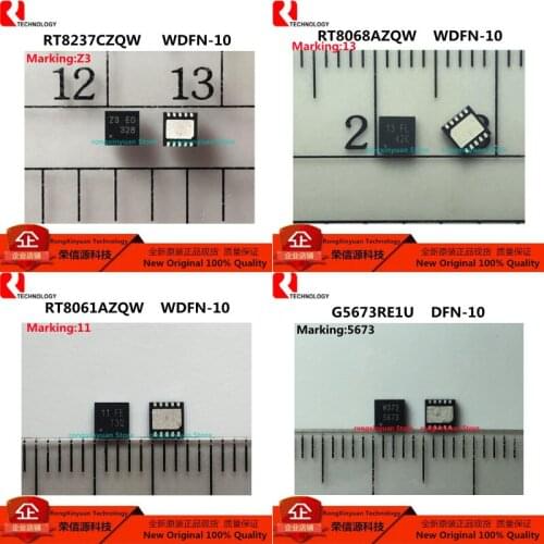 5pcs RT8237CZQW Z3 RT8237 RT8068AZQW 13 RT8068 RT8061AZQW 11 RT8061 G5673RE1U 5673 G5673 100% new imported original 100% quality