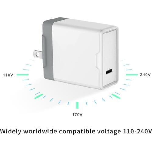 USB C Power Adapter PD QC3.0 30W TYPE-C Wall Charger,For USB-C Laptops MacBook iPad iPhone Samsung (USB-C cable)