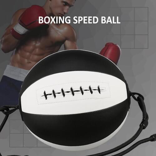 Boxing Mma Training Pu Leather Punch Ball Pear Boxing Bag Reflex Speed ​​ball Fitness Training Double End Boxing Speed ​​ball