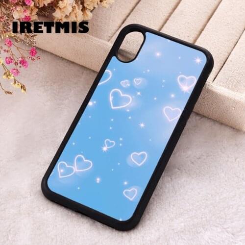 Iretmis 5 5S SE 2020 Phone Cover Case for iPhone 6 6S 7 8 Plus X Xs XR 11 12 Mini Pro Max Rubber Silicone Blue Dream Sky