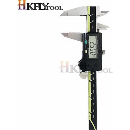 150mm 200mm 300mm Origin mode Digital Caliper Stainless Steel electronic Vernier Caliper Schieber caliper micrometer +Box