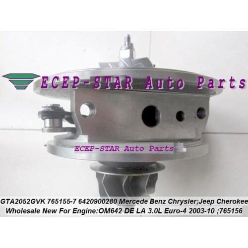 Turbo CHRA Cartridge Core GTB2056VK 777318 777318-5002S A6420908590 For Mercedes Benz M E-Class W164 W212 Sprinter II OM642 3.0L