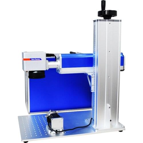 Laser Fiber Marking 30W Jewelry Engraving Machine With Rotary For Ring Inside Writing