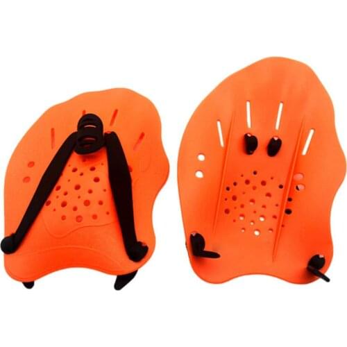 Swimming Paddles Hand Swim Training Paddles Glove Training Adjustable Hand Webbed Gloves Pad Fins Flippers For Men Women Kids