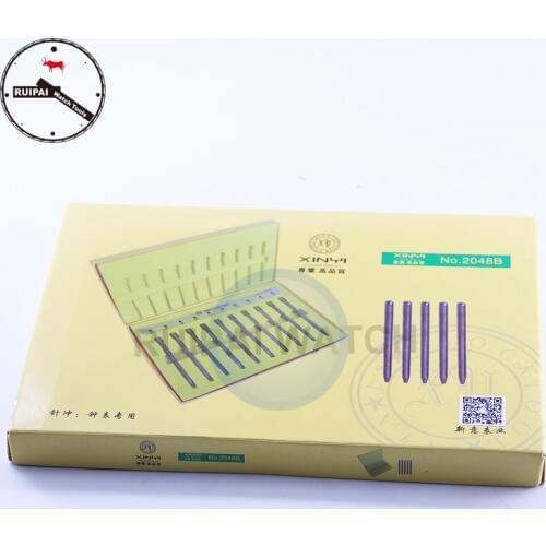 Wholesale 10pcs/set 0.6mm ~ 1.5mm Round Hole Puncher Tool set,High Quality Stainless Steel Watchband Punchers for watchmakers