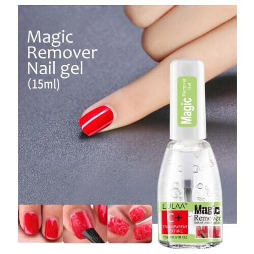 2021 NEW 15ML Magic Nail Polish Burst Remover Gel quick Soak Off Cleaner Remover Gel Nail Polish Remover Manicure tool TSLM1