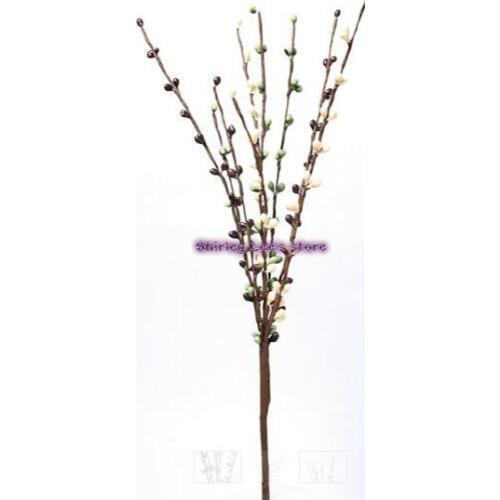New Arrival!!! 192pcs 12" Long Artificial Pip Berry Spray On Wire Stem,Christmas Decoration Diy Wreath Free Shipping