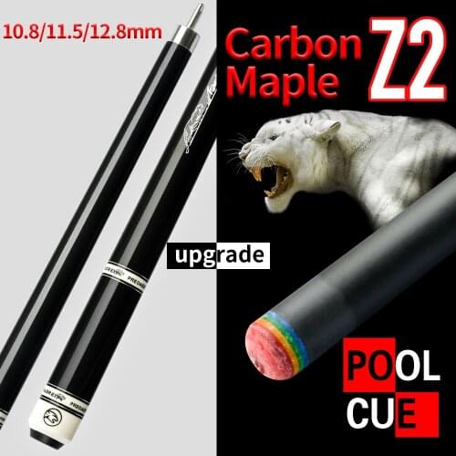 PREOAIDR 3142 Carbon Fiber Pool Cue Stick Billiards Carbon Maple Technology Shaft Pool Cue 10.8/11.5/ 12.8mm Uni-loc Joint Cue