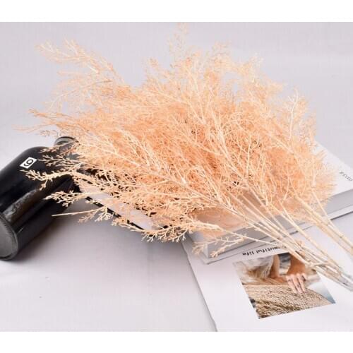 New Fog Flower Wedding Landscaping Rime Grass Decoration Flower Arrangement With Grass Pine Needle Grass Simulation