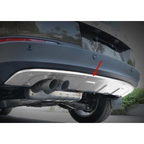For Volkswagen Tiguan 2010-2017 stainless steel Front and rear bumper protection board Anti-scratch car accessories