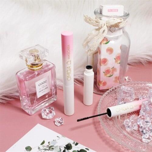 Peach Ultra-fine Brush Head Mascara Slim And Thick Curling Anti-sweat Waterproof Lasting Non-smudge Curling Mascara