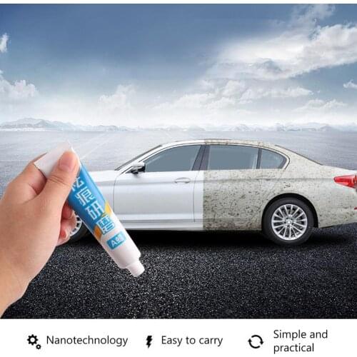 Portable Car Wax Track Removing Abrasives Styling White Car Paint Brightening Agent Scratch Repair Scratch Wax Car Accessories