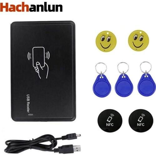 RFID Copier Duplicator 125KHz Key NFC Smart Card Reader Writer UID T5577 EM4305 Cards Tags 13.56MHz Encrypted Programmer USB
