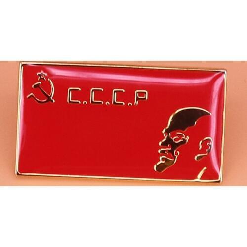 Soviet CCCP Red Star Sickle Hammer Symbol badge Pin USSR Metal Pin