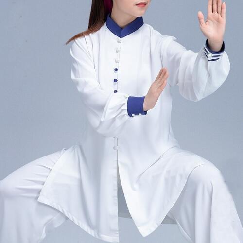 Tai Chi Outfits Traditional Chinese Clothing For Men Female Wing Chun Shanghai Tang Clothes Han Fu Kung Fu Wushu Costume TA1479