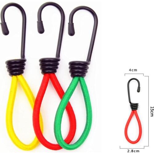 Outdoor Sports Tent Elastic Buckle Latex Elastic Rope Camping Tent Canopy Windproof Rope Buckle Ground Nail Fixing Buckle