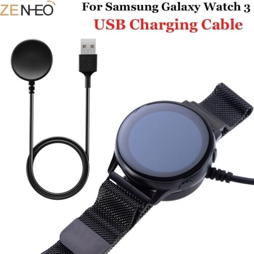 USB Charging Cable fast Charger Dock Power Adapter for Samsung Galaxy Watch 3 41mm 45mm New Accessories