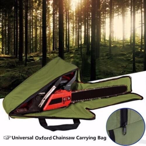 20'' Chain Saw Chainsaw Carrying Bag Box Protective Holdall Holder Case Green
