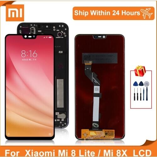 6.26" For Xiaomi Mi 8 Lite LCD Display Touch Screen Digitizer Assembly For Display Mi 8X 8 Youth Replacement Part