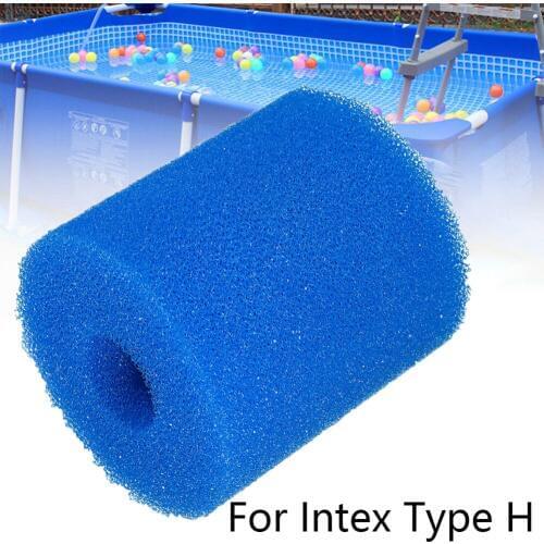 10.2*9cm Washable Reusable Swimming Pool Filter Foam Sponge Cartridge For Intex Type H Filter sponge