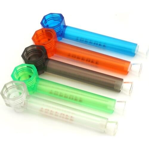 10Pcs Plastic Removable Pipe Hookah Shisha Glass Pipes Tobacco Smoking Cigarette Accessories Narguile Nargile Completo