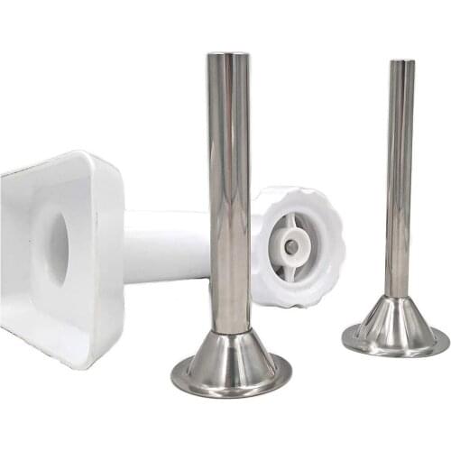 2pcs Sausage Stuffer Kit Manual Sausage Stuffer Filler Attachment Stuffing Tubes Machine Sausage Kitchen Tools Accessories