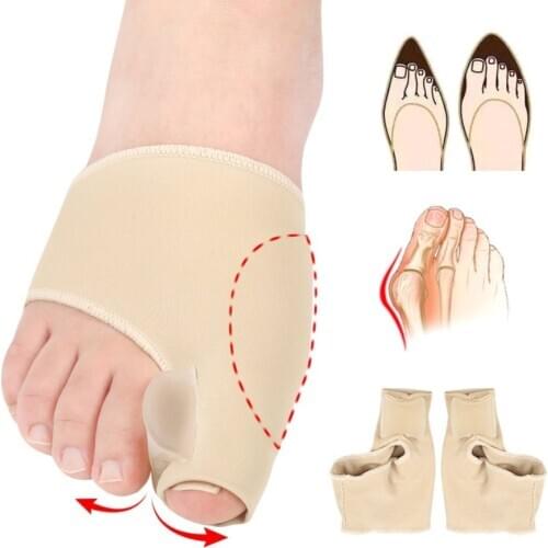 5 Pairs/Lot Day And Night Use SEBS With Silcone Hallux Valgus Corrector Orthopedic Nursing Set Big Toe Separator For Foot Care