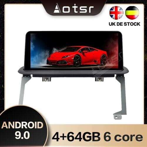 AOTSR 10.25 inch Android 9.0 Car GPS Navigation Radio For BMW X5/E53 1999-2006 with Idrive Android Screen Multimedia Fast boot