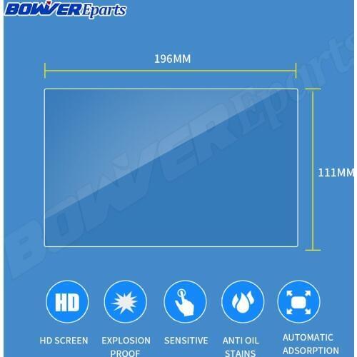 178*133MM 180*100MM 185*100MM 185*106MM 195*100MM 195*114MM 196*79MM 196*111MM Car GPS Navigation Tempered Glass Protective Film