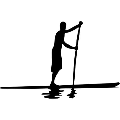 Fuzhen Boutique Decals Exterior Accessories Interesting Outdoors Exploring Paddling Canoe Decor Car Sticker Vinyl Extreme Sport