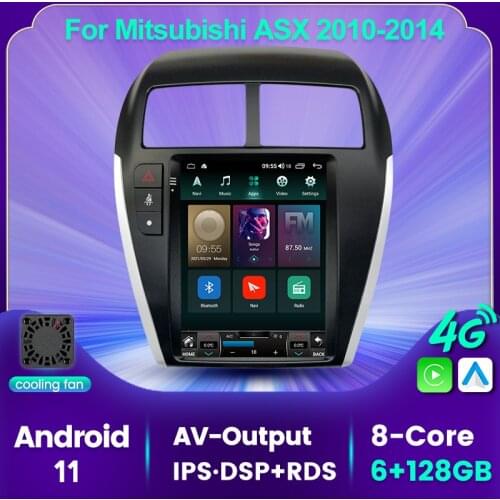 HD 768X1024 Android 11 RAM 6G ROM 128G Car Radio Navigation GPS For Mitsubishi ASX 2010-2014 Android Auto Multimedia player