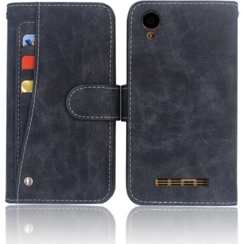 Hot! Highscreen Easy Power Case High quality flip leather phone bag cover case with Front slide card slot