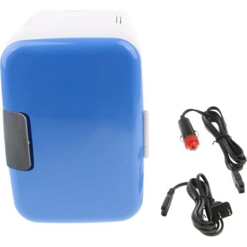 ABS Plastic 4L Car Part Portable Fridge Cooler Warmer Electric Refrigerator 5℃ to 60