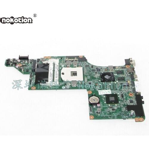 NOKOTION 630985-001 DA0LX6MB6I0 For HP Pavilion DV7-4000 Laptop motherboard HM55 HD6300 609787-001