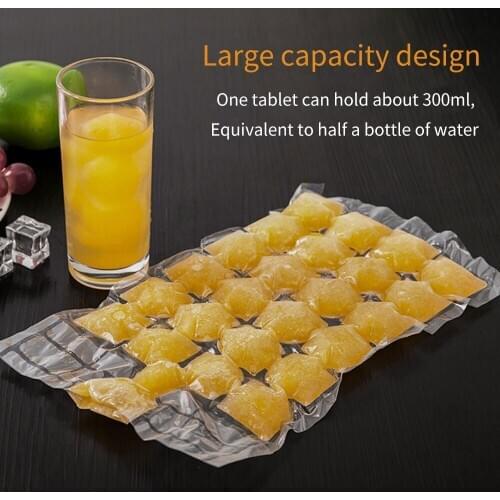 10pcs/pack Disposable ice making bag ice tray mold ice mold ice tray summer DIY drinking tools kitchen gadgets