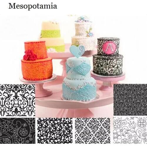 DIY Scrapbooking Lace Flowers Texture Cake Cookies Mould Embossing File Templates Card Making Template Sewing Embossing Folders