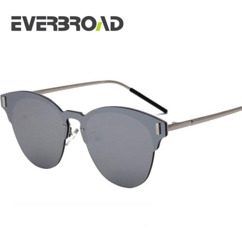 Butterfly Style Flat Lens Sunglasses Rivet Decoration Fashion Oculos Women Eyeglasses EV2726