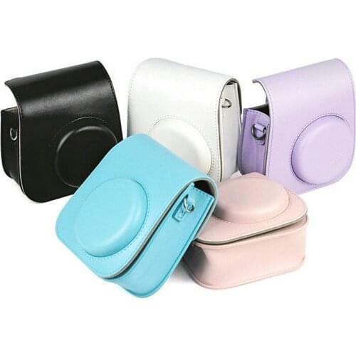 Camera Bag Camera Case PU Protector Cover Case with Shoulder Strap For Fujifilm Instax Mini 11 CYL0707