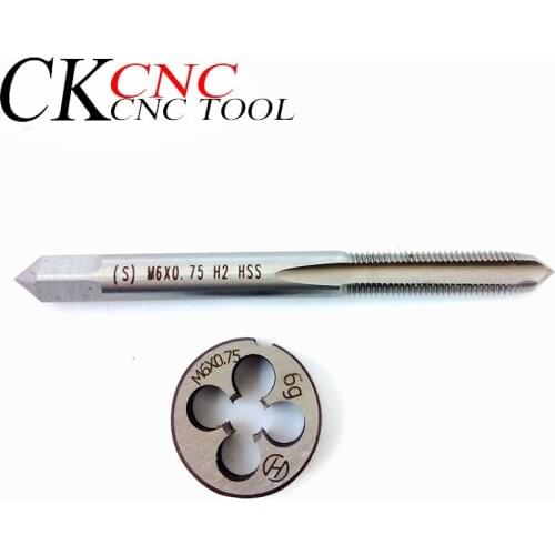 1pcs Standard machine tap M5 M5.5 M6 M6.5 M7 M7.5 coarse tooth fine tooth metric tap die