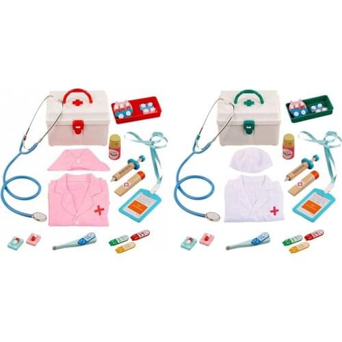 14-Piece Set of Children Pretending to Be a Kit Role-Playing a 's Doll and Overall Equipment of the