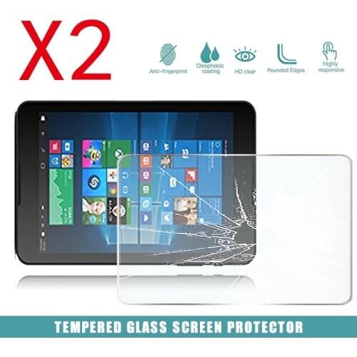 2Pcs Tablet Tempered Glass Screen Protector Cover for Teclast X98 Plus HD Anti-Screen Explosion-proof Breakage Tempered Film