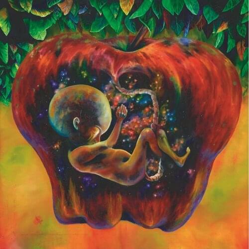 Abstract oil painting Birth of a child beautiful picture canvas print art for wedding room wall decor