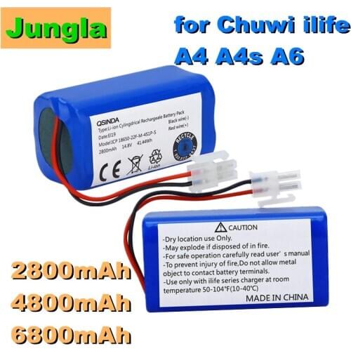 2020 Original High quality 14.8V 2800mAh Chuwi battery Rechargeable Battery for ILIFE ecovacs V7s A6 V7s pro Chuwi iLife battery