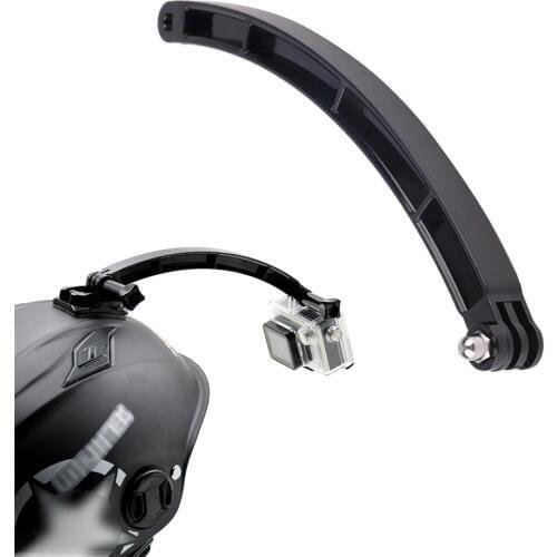 For GoPro Accessories Helmet Extension Arm Kit Self Photo Mount for Go Pro Hero 7 6 5 4 for Xiaomi Yi for Sjcam Action Camera