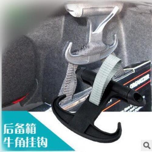 Car Cargo Trunk Bag Hook Hanger Holder case For VW Volkswagen Passat CC Jetta/Skoda Octavia A5 A7/ Audi A4 A6 S4 B6 B7 A6 Black